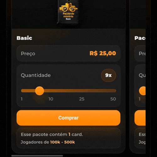 Passo 1 — Escolha seu pacote